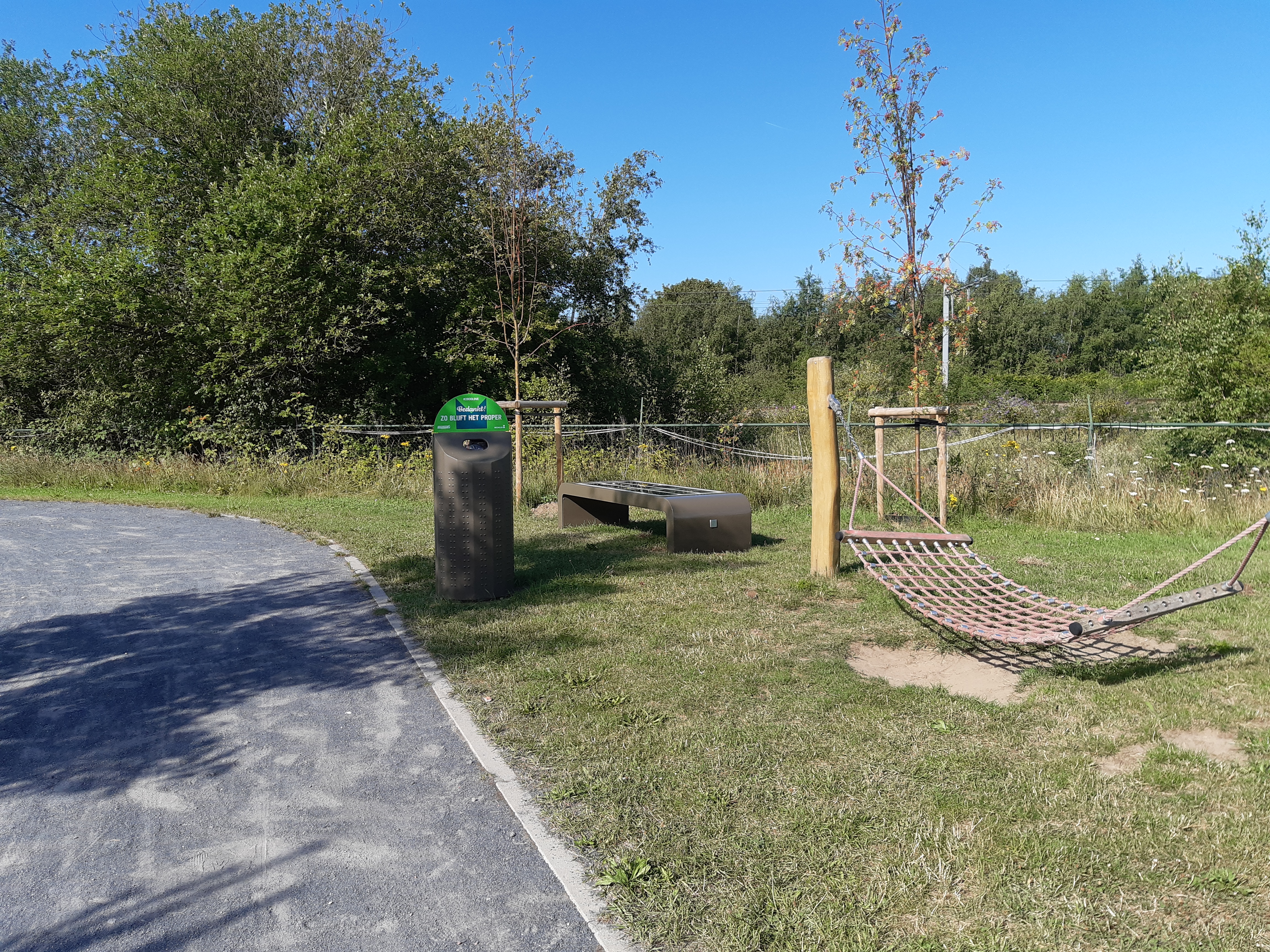 vuilnisbak Mechelen - park