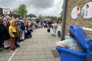 VBS Langemark vuilnisbakkenplan voorstelling
