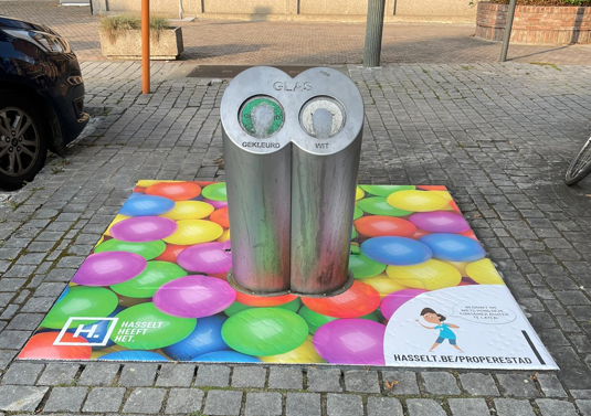 ondergrondse container Hasselt